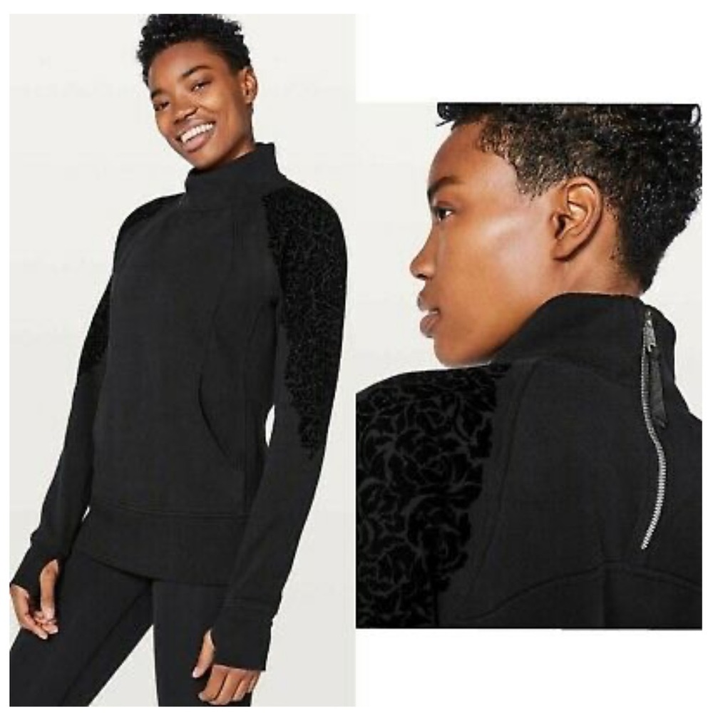 Lululemon Floral Flock Pullover